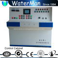 Sistema de generación de dióxido de cloro con probador de agua
